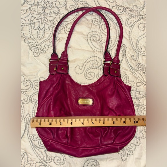 Strada Magenta pink purse, clean, EUC - Picture 3 of 8